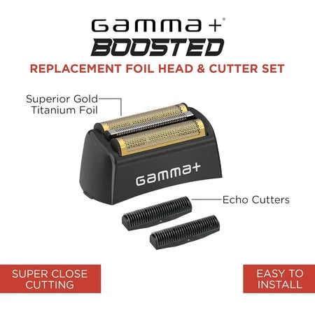 Gamma+ Boosted Foil Shaver Replacement Cutters Set