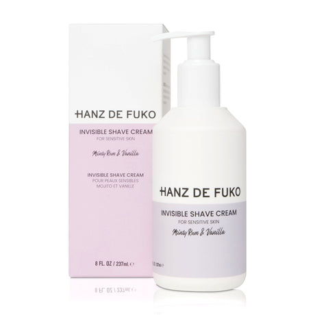 Hanz De Fuko Invisible Shave Cream 8oz
