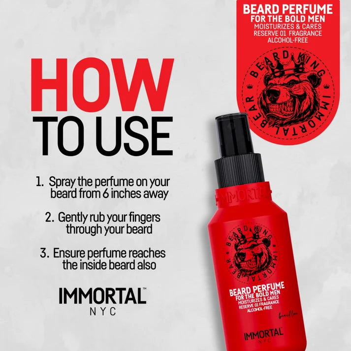 Immortal NYC Beard King Immortal Bear Beard Perfume 75ml