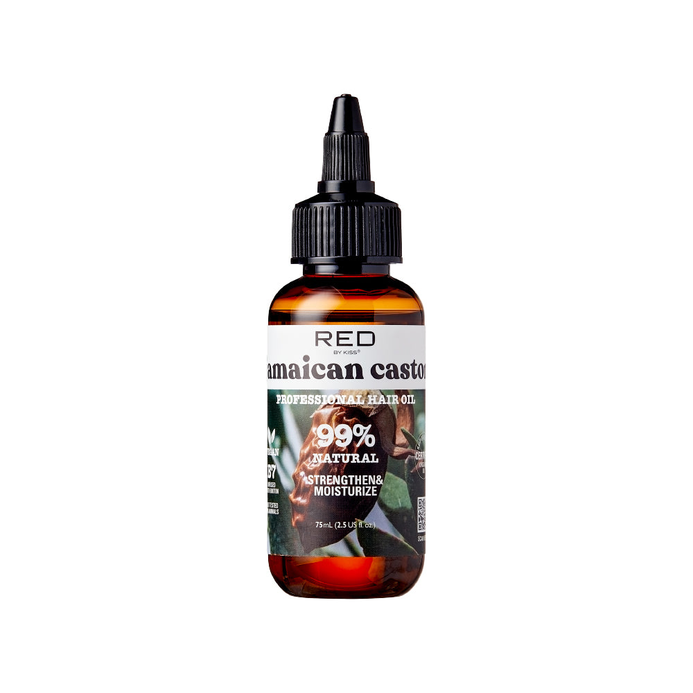 Red by Kiss Natural Hair Oil - Jamaican Castor 2.5oz.