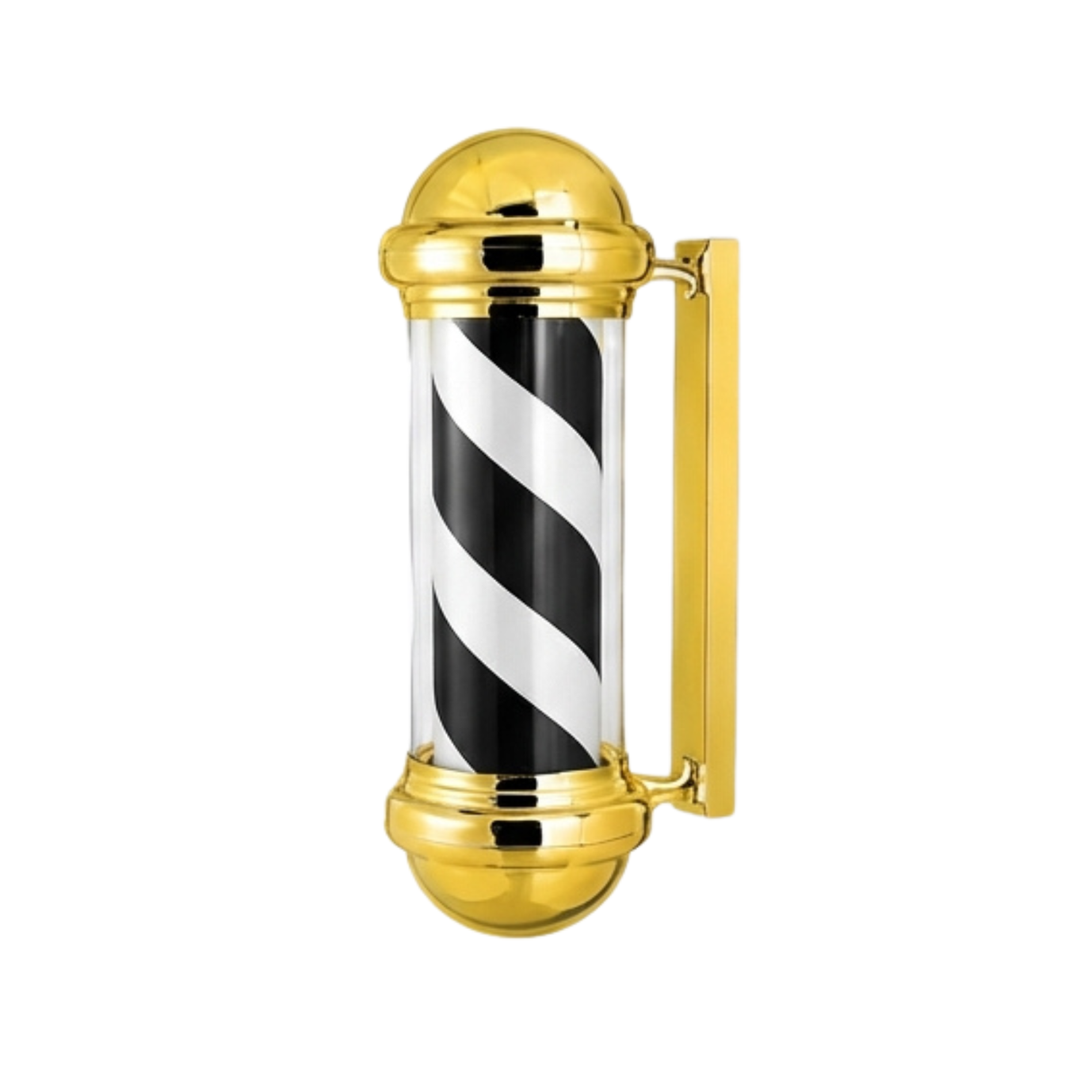 Levant Premium Barber Pole 01 - Gold & Black 29"