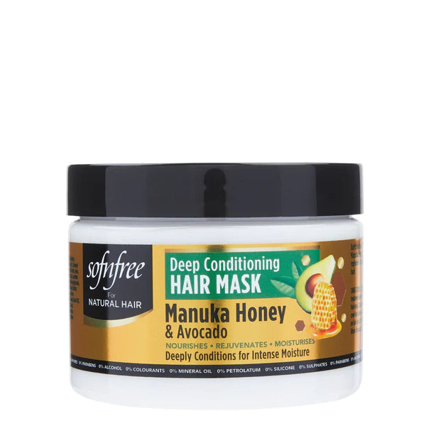 Sofn'free Deep Conditioning Hair Mask with Manuka Honey and Avocado 325 ml