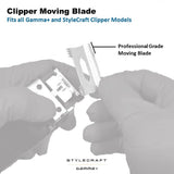 Gamma + Fixed Steel Faper Blade + Deep Slim Cutting Blade Set
