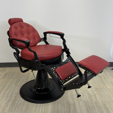 Palermo Barber Chair Red