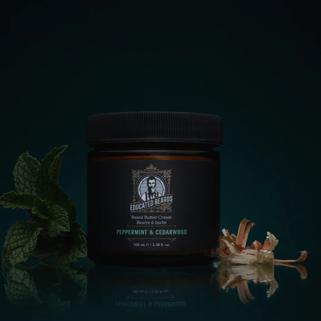 Educated Beards Peppermint Cedarwood Beard Butter Cream 100ml