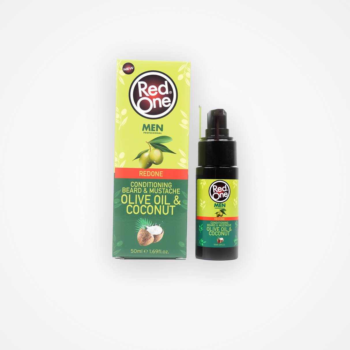 RedOne Beard & Mustache Olive Oil Coconut 50ML