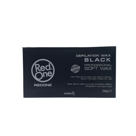 RedOne Depilatory Soft Wax Black 500 gr