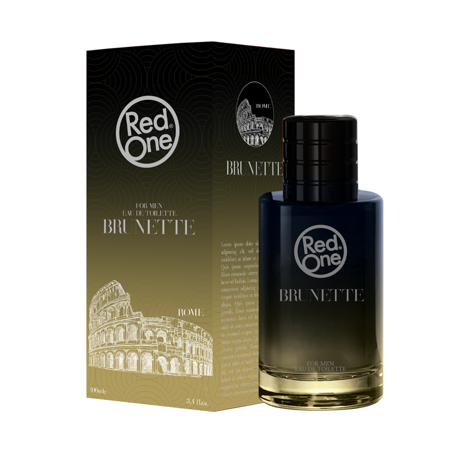 RedOne Eau De Toilette Men Cologne Brunette 100ML – Empire Barber Supply
