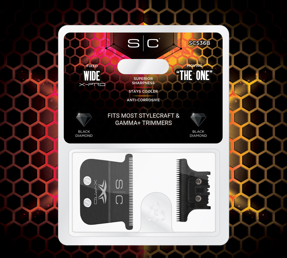 S|C Fixed Black Diamond X-Pro Wide Blade with Black Diamond “The