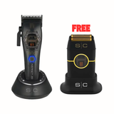 S|C Instinct IN2 Vector Motor Cordless Clipper - Metal Edition - Empire Barber Supply