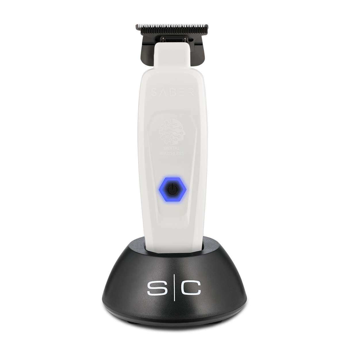 S|C Saber Cordless Brushless Motor Trimmer White