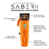 S|C Saber 2.0 Brushless Motor Clipper Orange - CS
