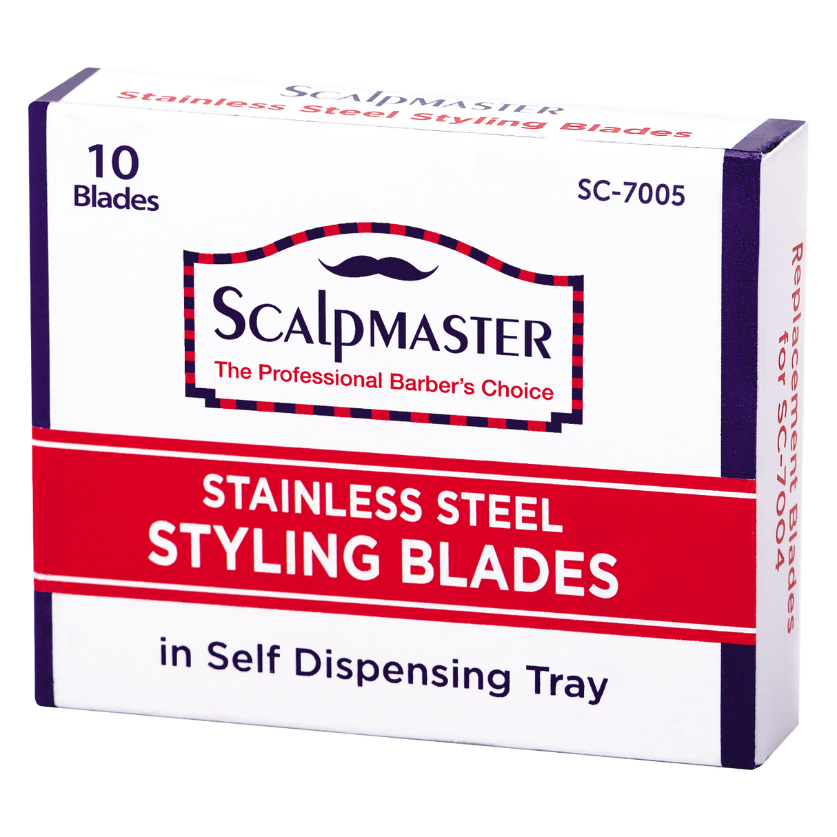 Scalpmaster Replacement Styling Blades (10 CT)