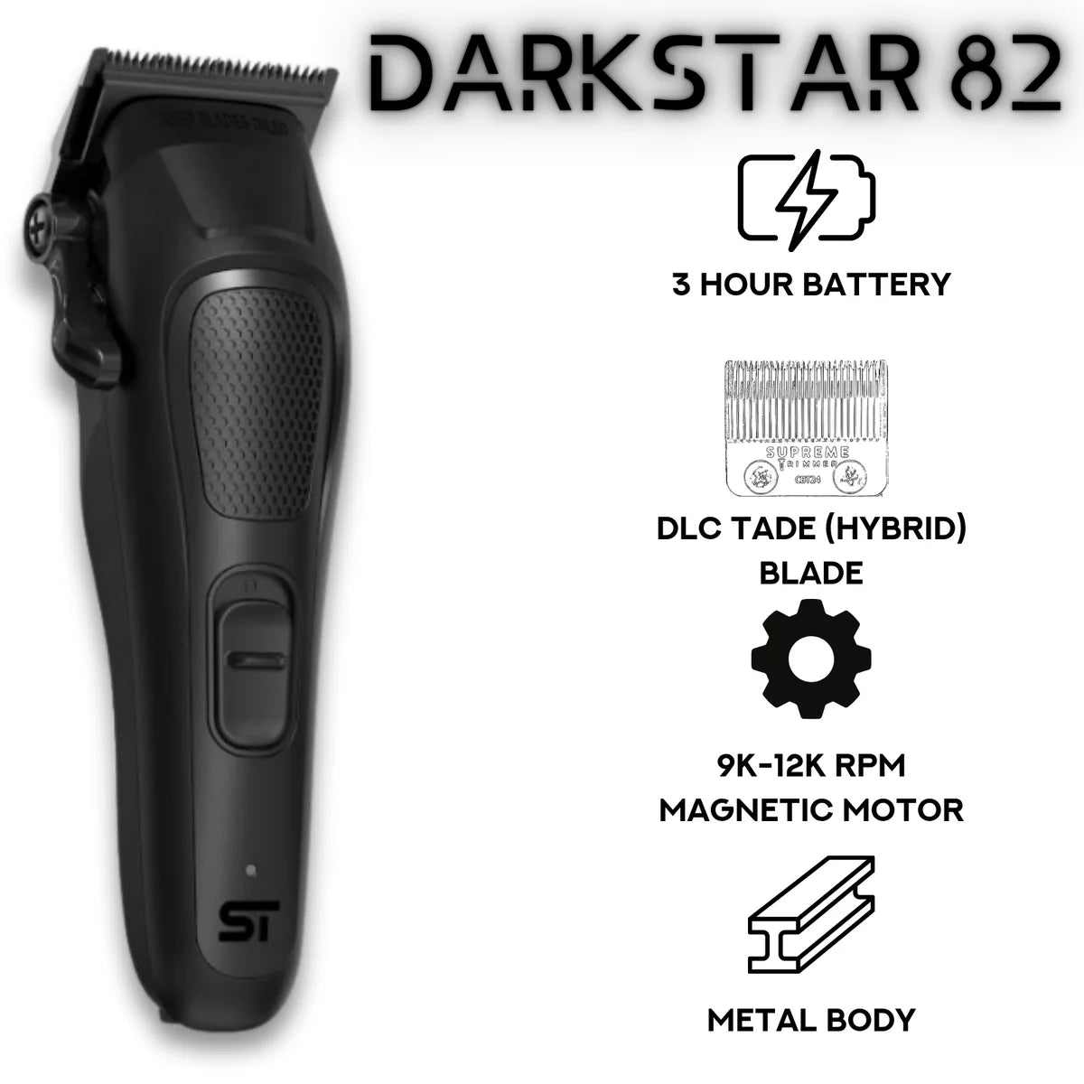 Supreme Darkstar 82 Metal Clipper
