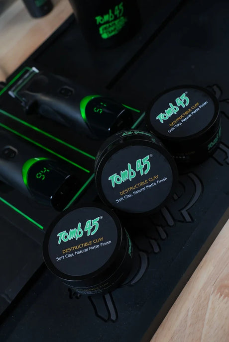 Tomb45 Destructible Clay Soft Hold 3.4 oz. - Empire Barber Supply