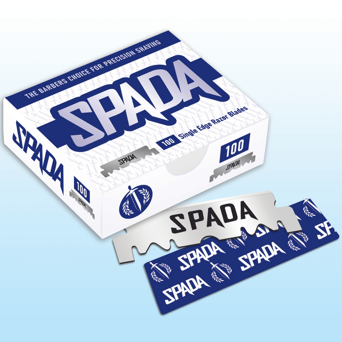 Individual Razorblade Spada Single Edge Razor Blade (100 CT) – Empire Barber Supply