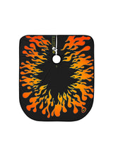 illuzien Black Vintage Flames Pro Cape