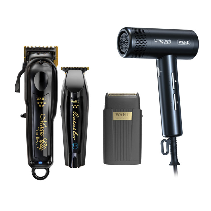 Wahl Black and Gold Barber Combo (CS)