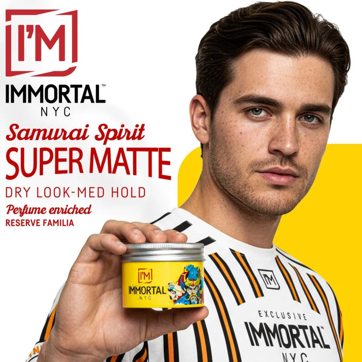 Immortal NYC Samurai Spirit Super Matte Wax 100ml