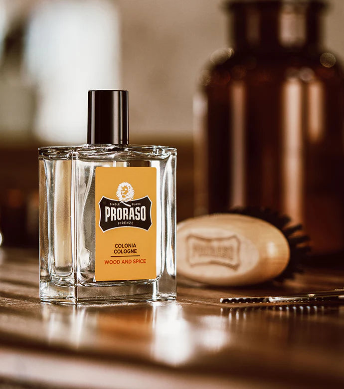 Proraso Cologne Natural Spray Wood and Spice 100ML – Empire Barber