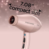 Gamma+ X-Hybrid Cordless Compact Hair Dryer Rose Gold
