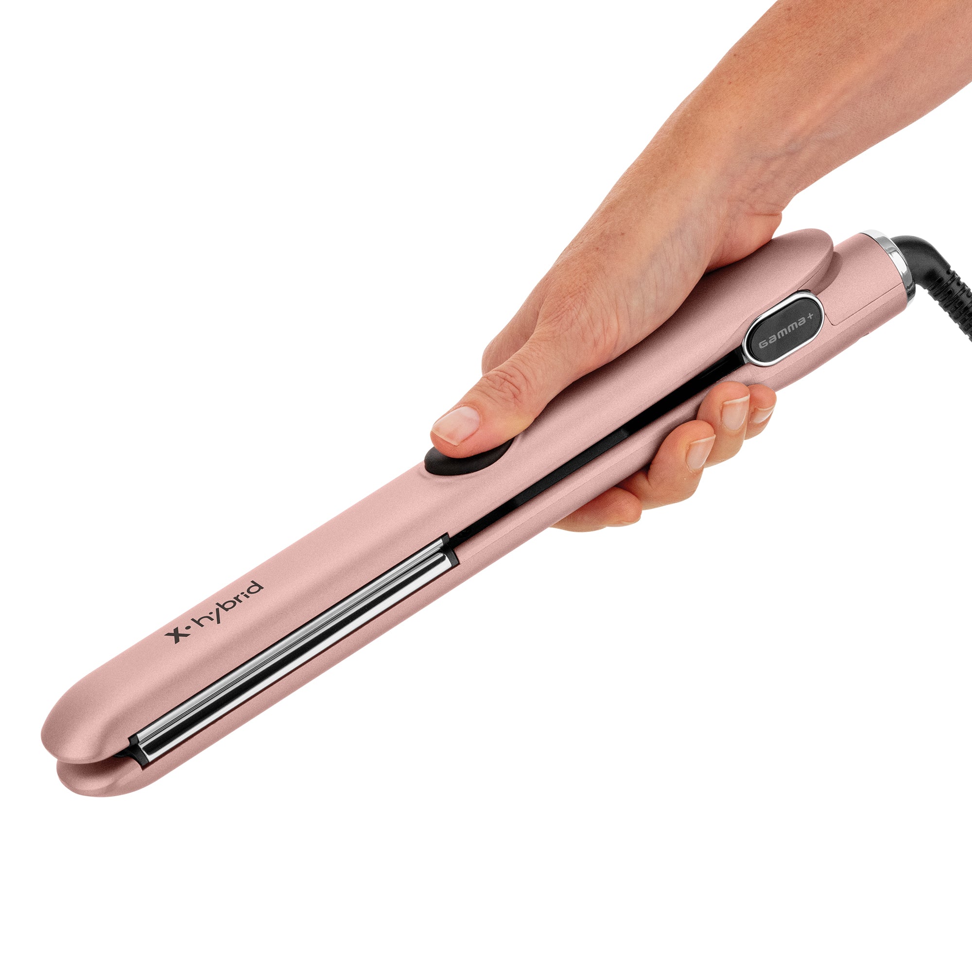 Gamma+ Rose Gold X-Hybrid Hair Straightening 1