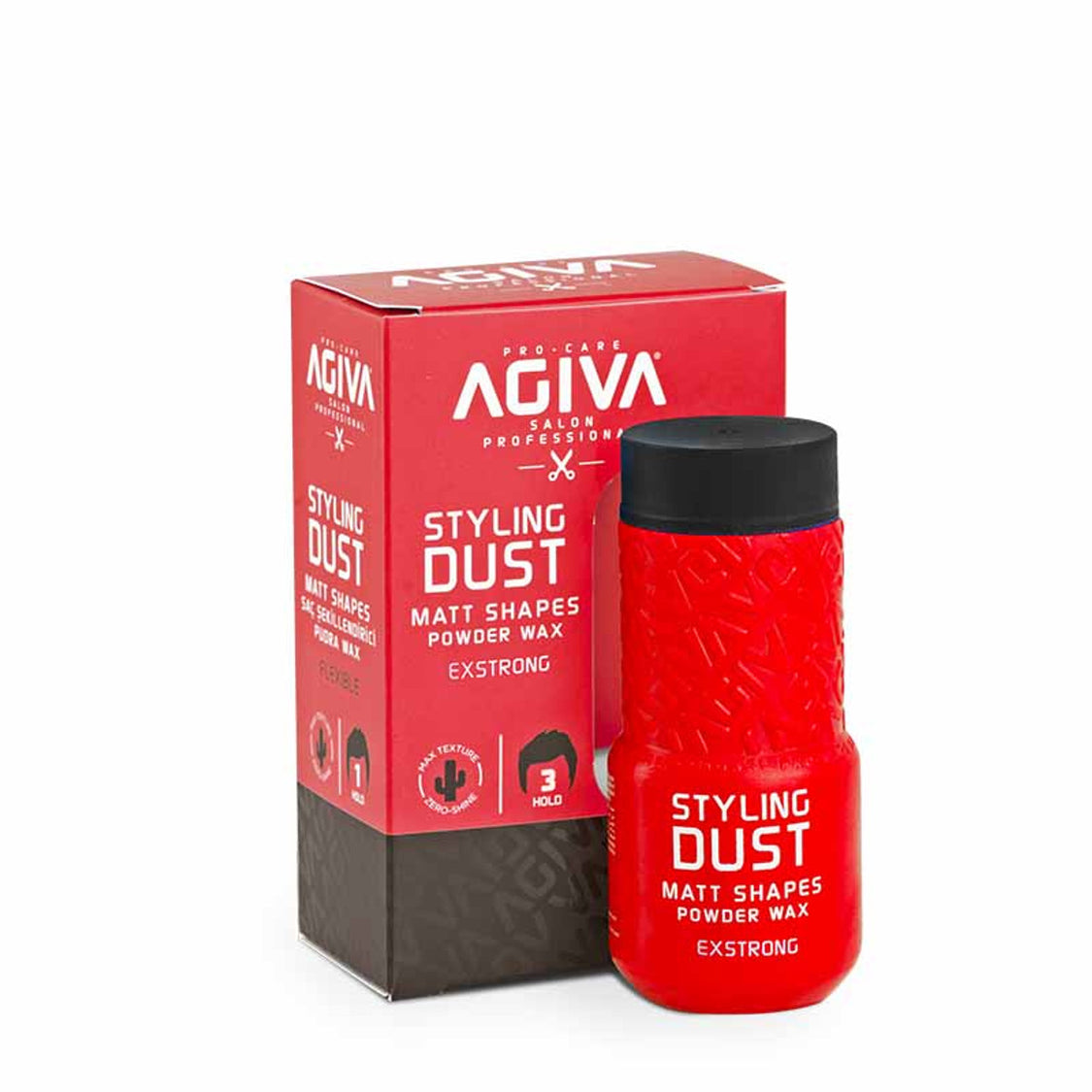 Agiva Styling Hair Powder Wax Extra Strong Red 03 20g Empire Barber