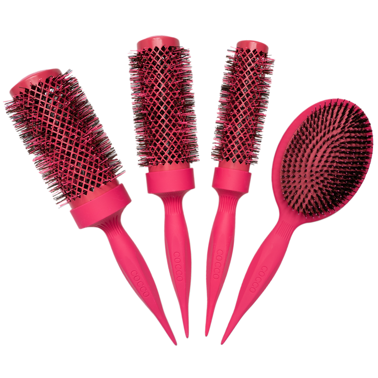 Cocco Aura Vent Boar Brush Set