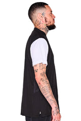 Barber Strong The Barber Vest - Black - Empire Barber Supply