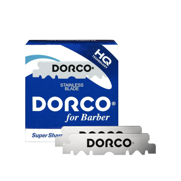 Dorco Single Edge Razor Blades Blue (100CT)