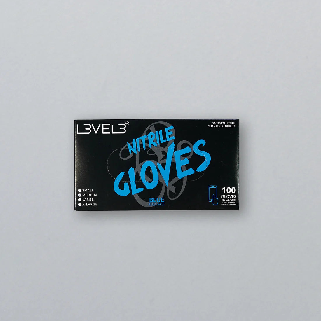 LV3 Nitrile Gloves Blue