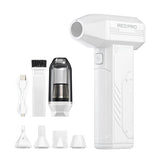 Red Pro Jet King Cordless Hair 2-in-1  Blower and Vaccuum