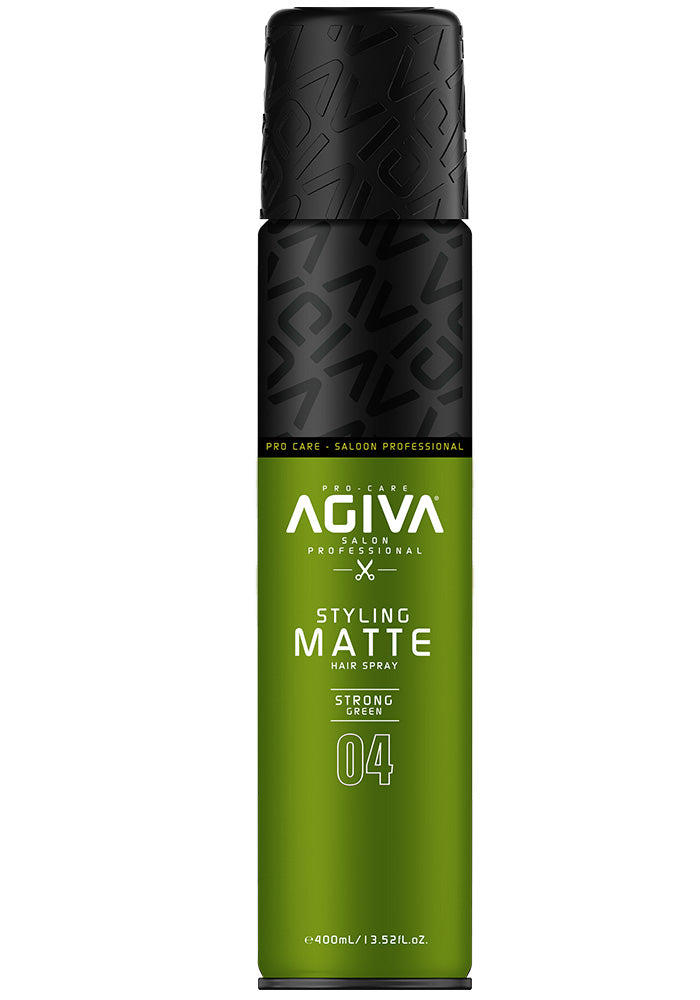 Agiva Hair Styling Spray Matte Green 04 400 mL