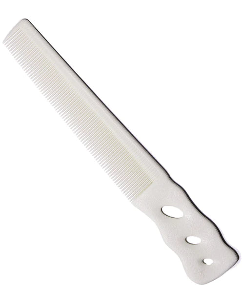 Y.S. Park 201 Flex Barber Comb - White