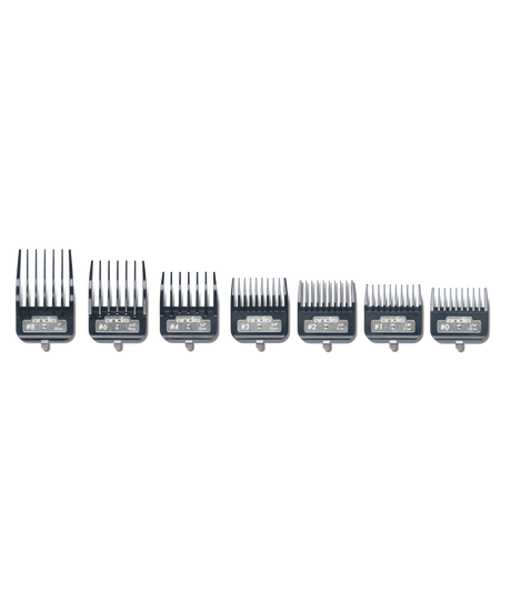 Andis Master Premium Metal Clip Comb Set - Empire Barber Supply
