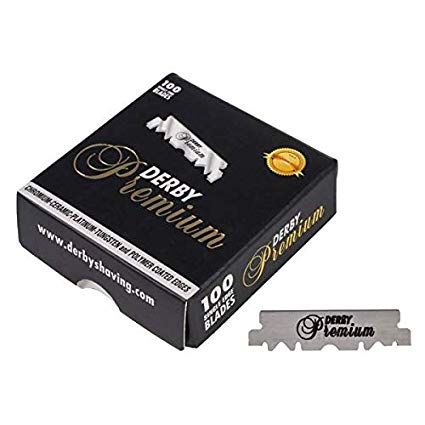 Derby Premium Single Edge Blades (100 CT) - Empire Barber Supply