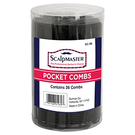 Scalpmaster Pocket Combs (36pc)