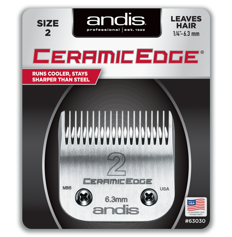 Andis CeramicEdge® Detachable Blade, Size #2