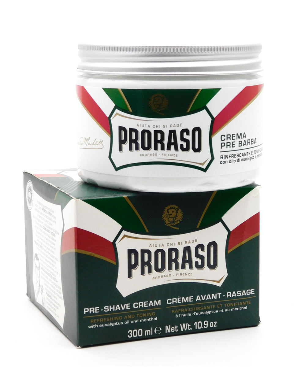 Proraso Pre and Post Shaving Cream Eucalyptus & Menthol 300ML - Empire Barber Supply