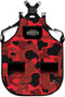 Barber Mood Army Red Apron