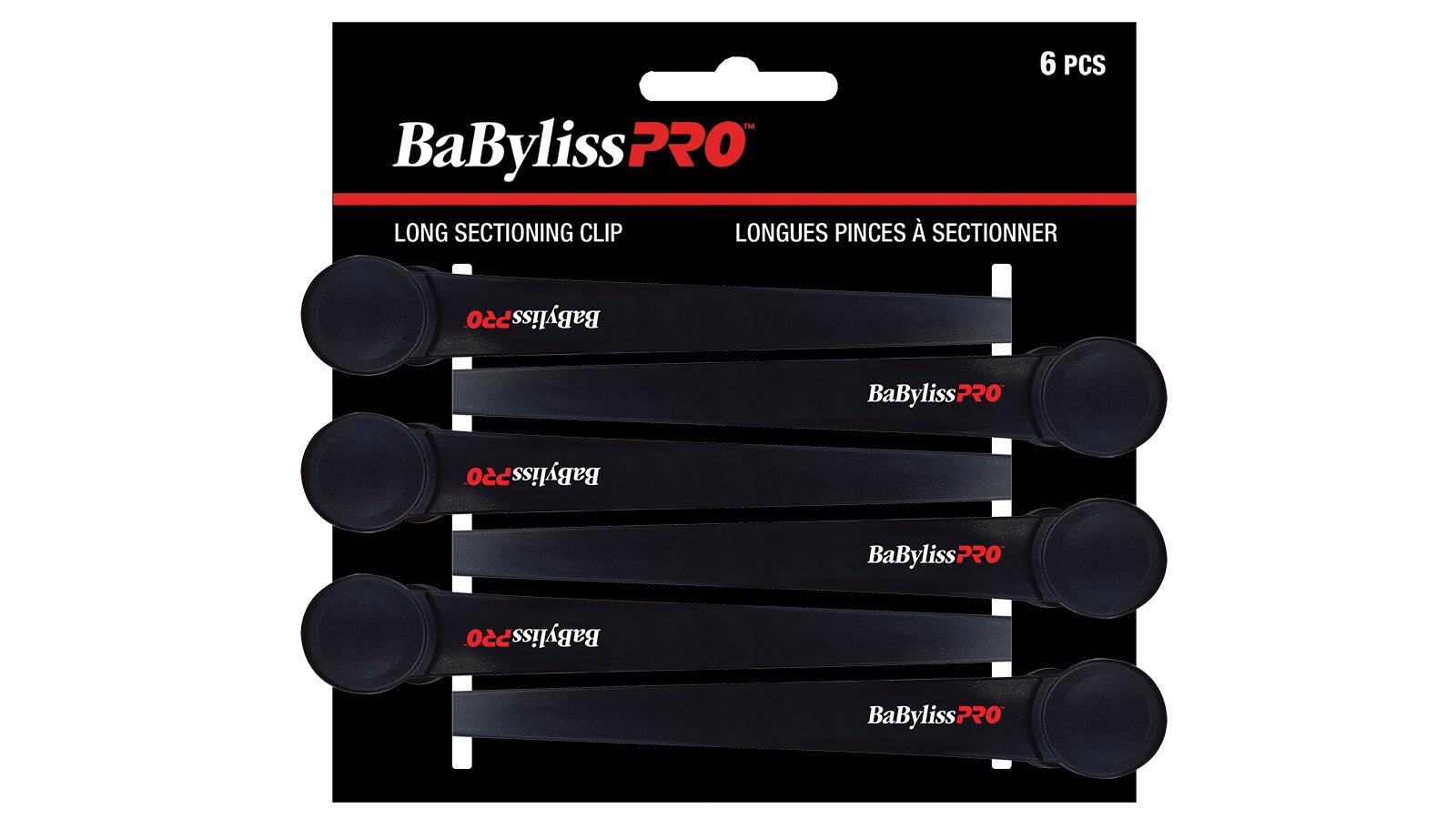 BabylissPro Sectioning Clips - Long Clip