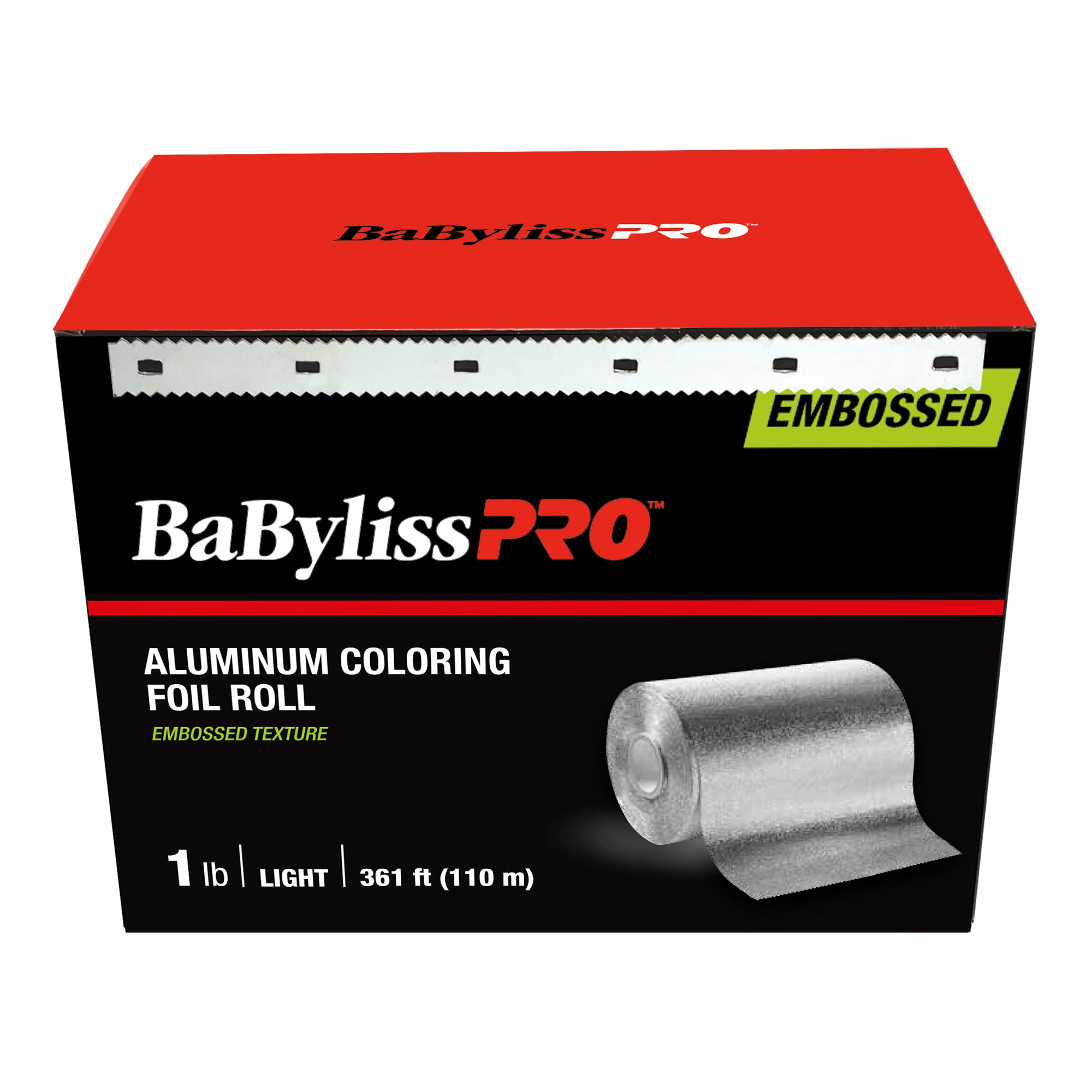 BabylissPro Rough Foil Roll, 1lb Light (361 FT)