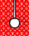 Barber Mood Red LV Cape