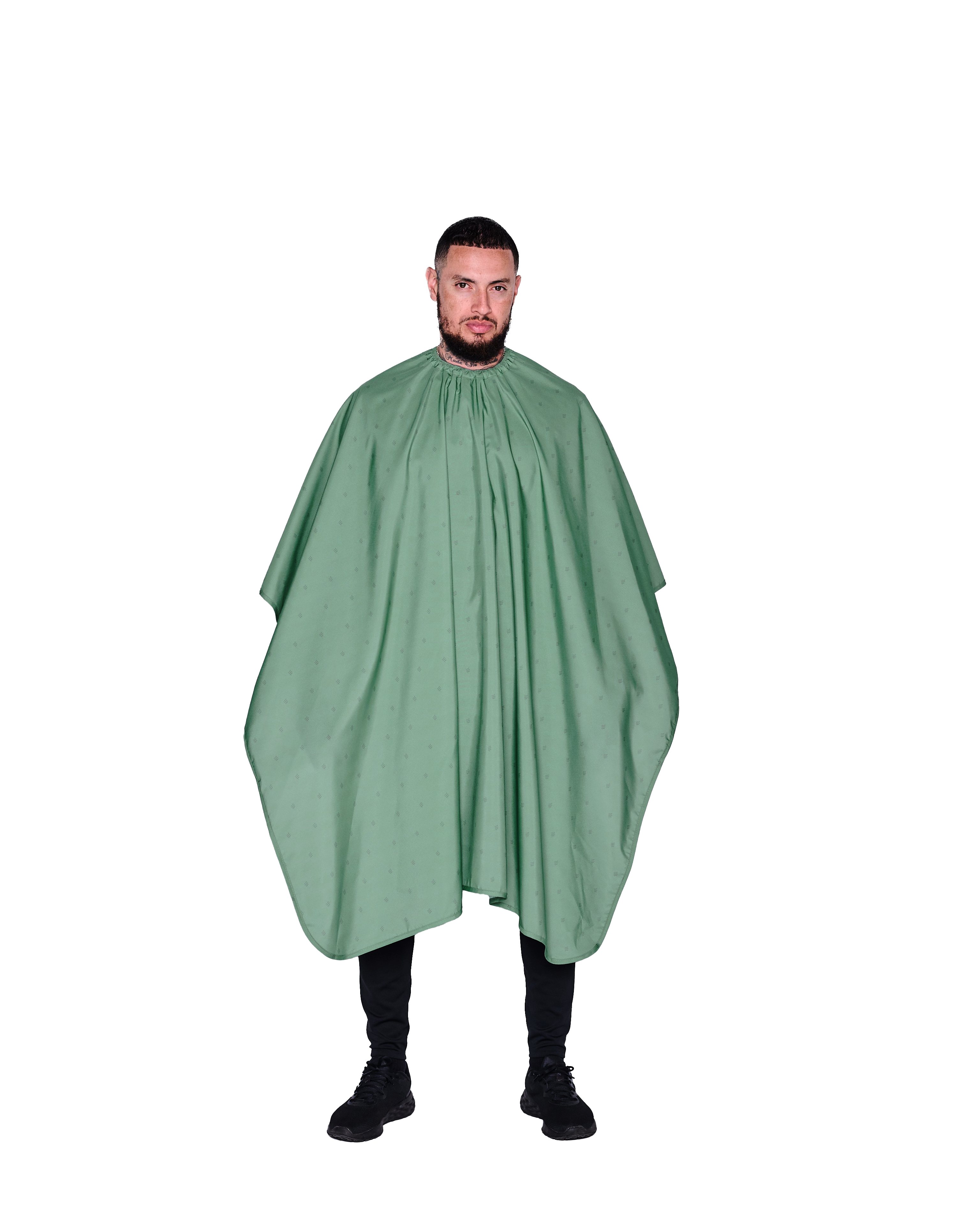 Barber Strong The Barber Shield Cape - Army Green