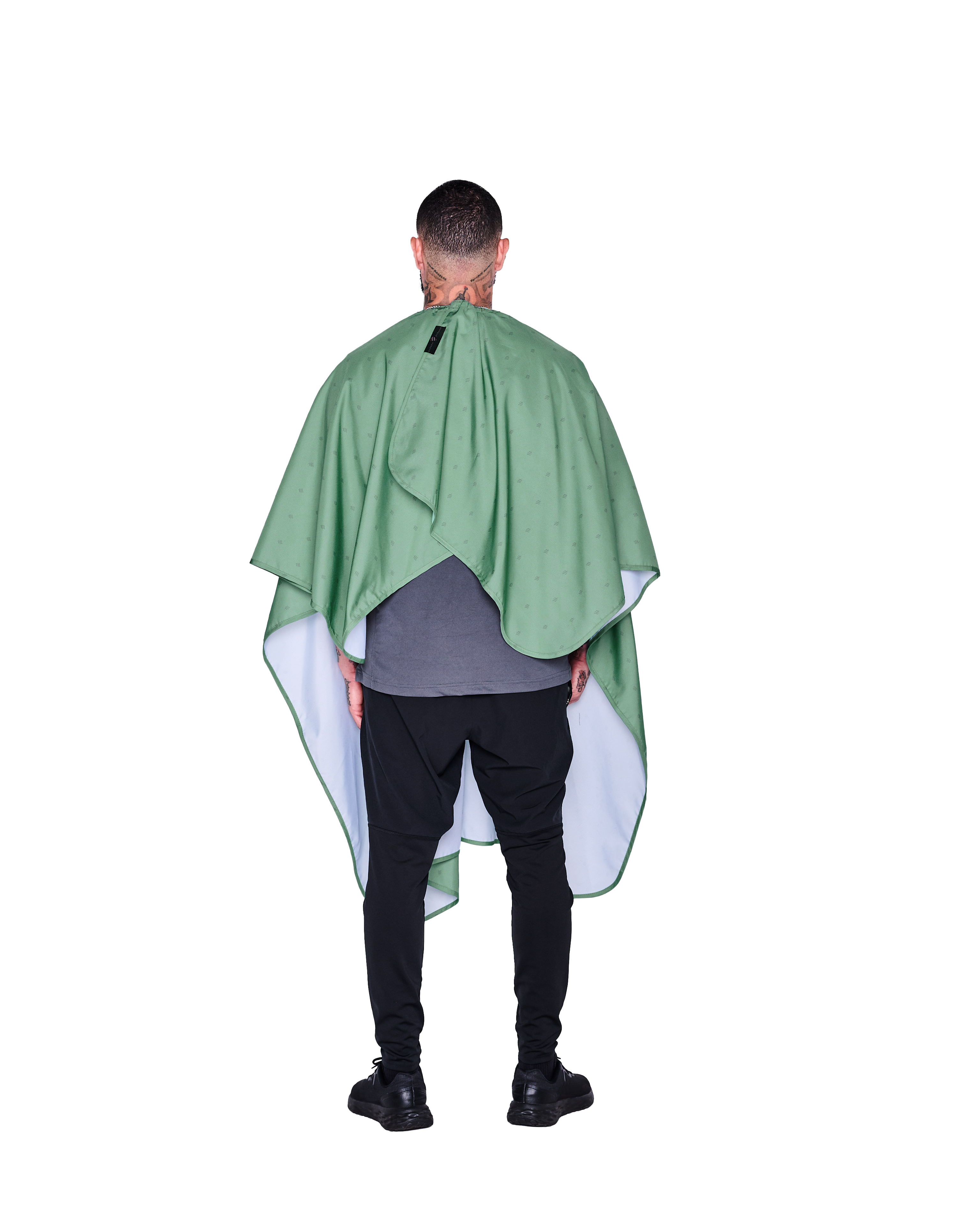 Barber Strong The Barber Shield Cape - Army Green