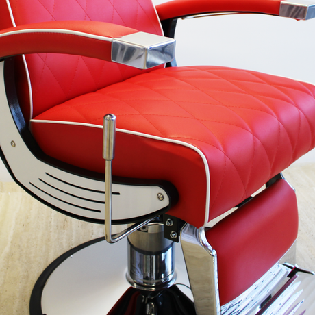 Bursa Barber Chair - Cardinal Red