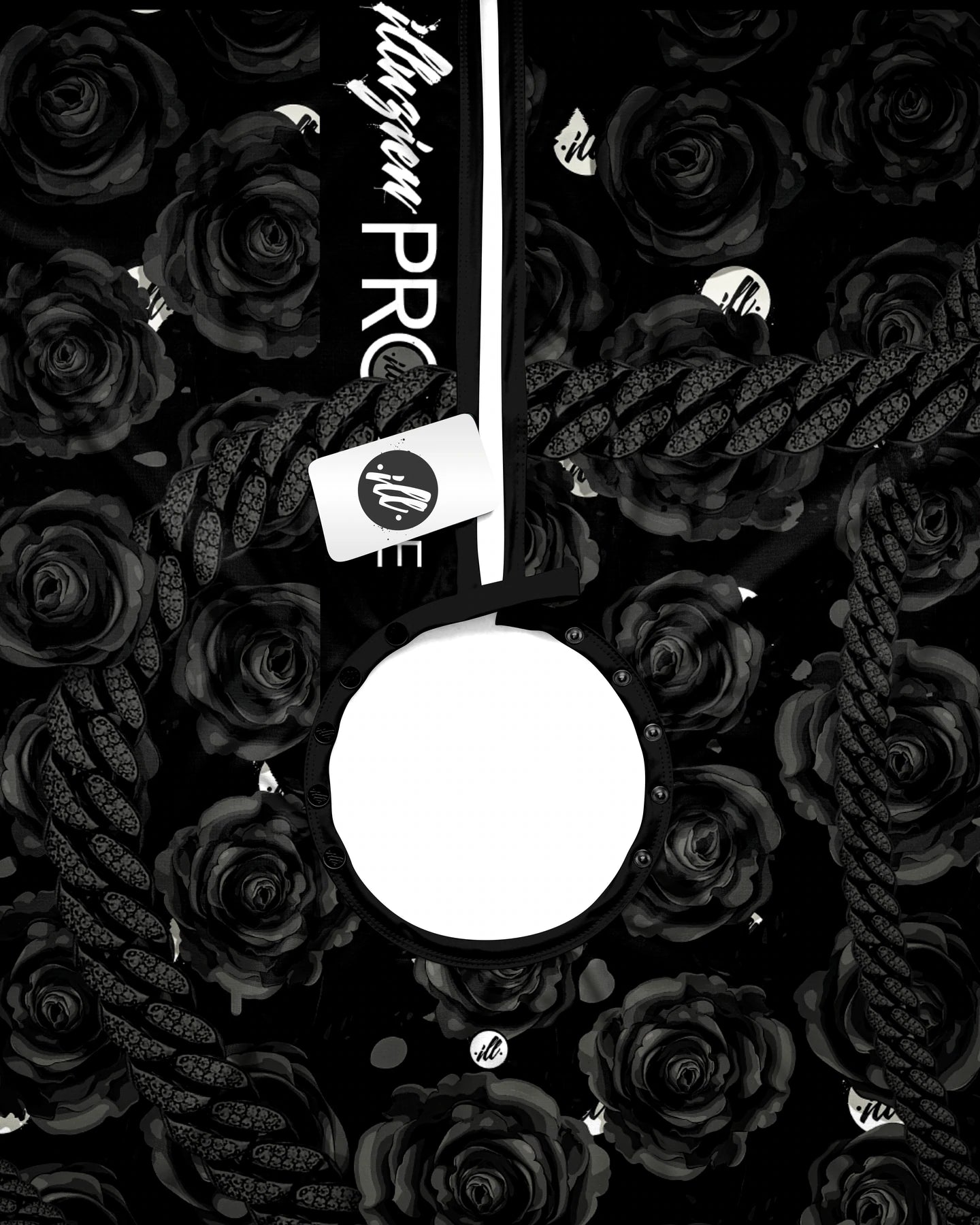 illuzien Black Dead Roses Pro Cape
