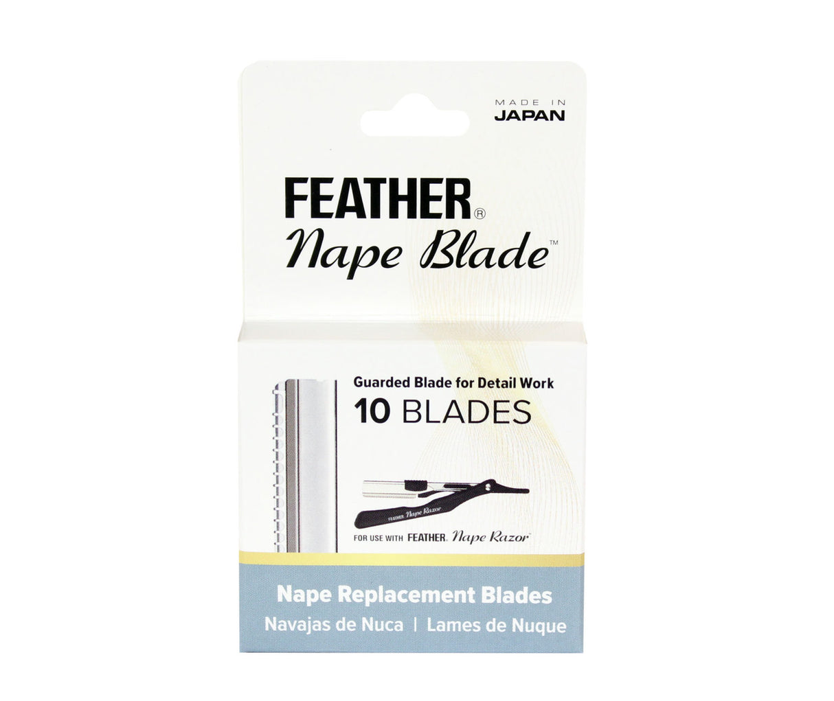 Feather Nape & Body Razor Blades (10 Pack)