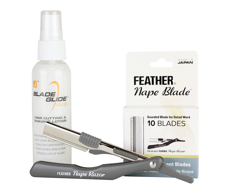 Feather Nape & Body Razor Kit