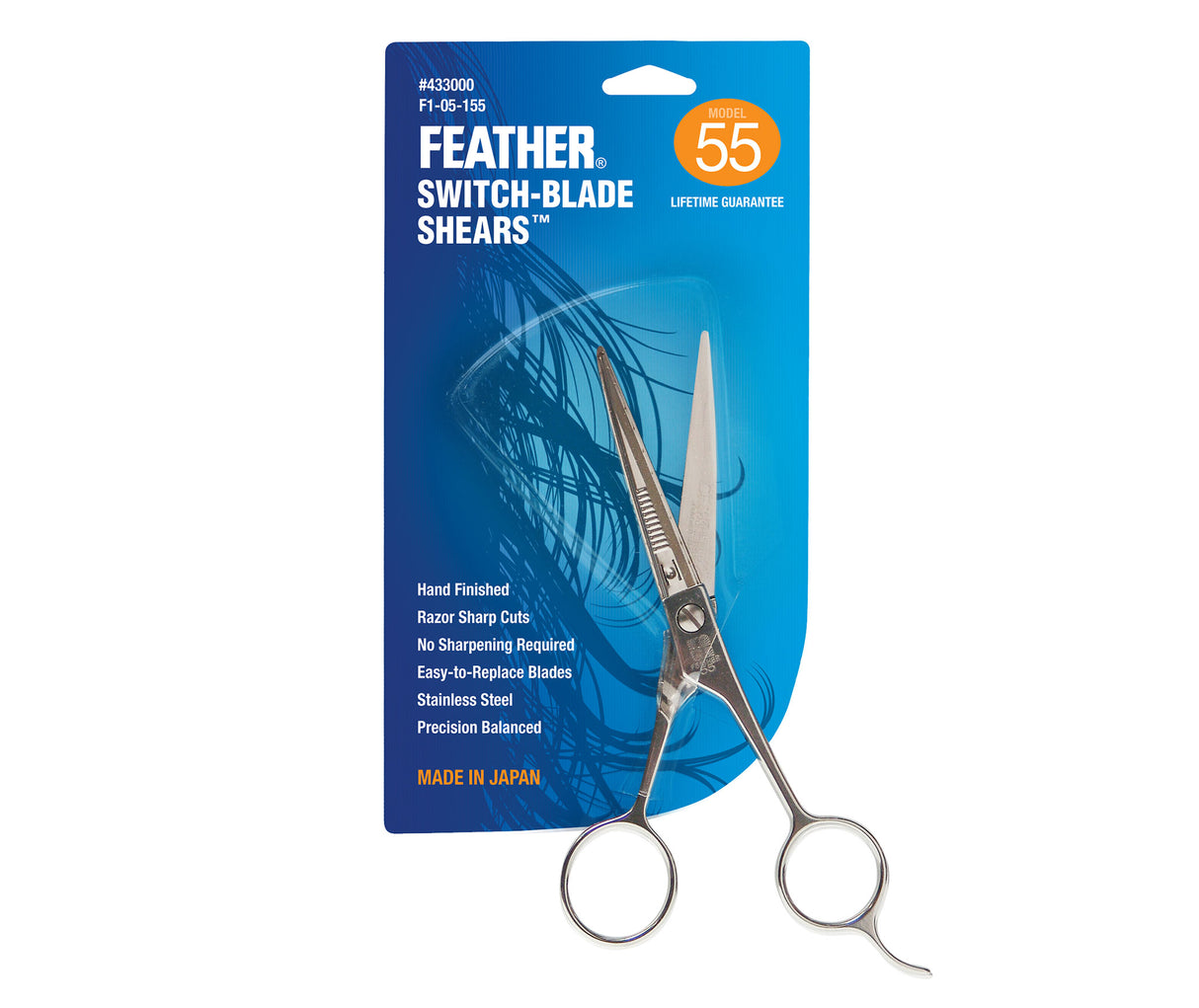Feather Switch Blade Shears 5.5″